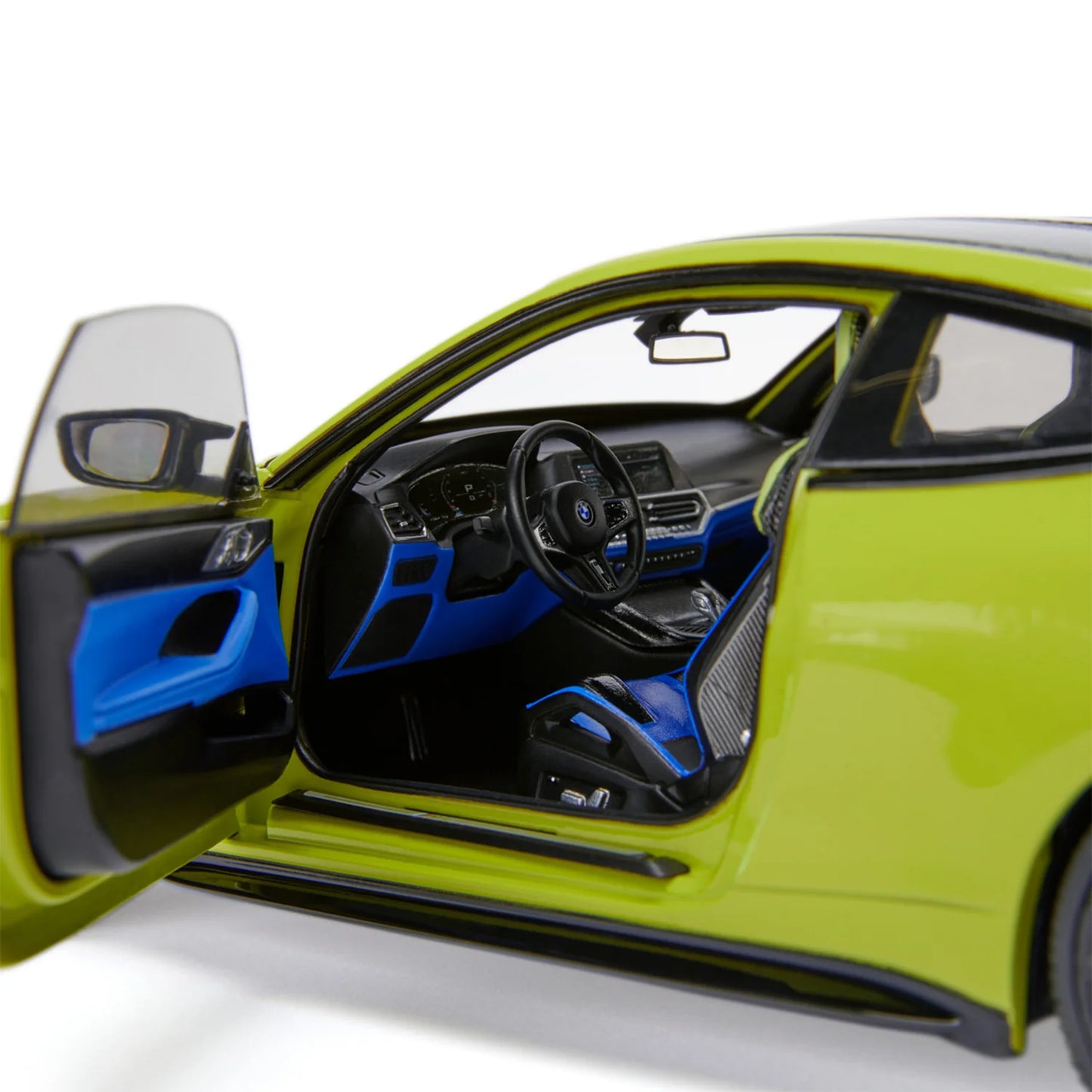 BMW Miniatur M4 (G82), 1:18 (yellow)