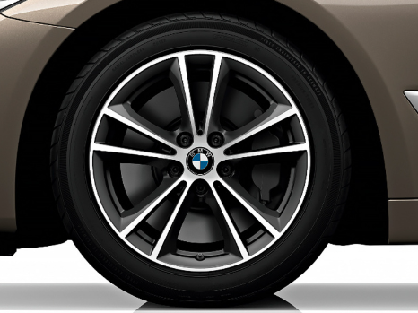 RDC Komplettrad Winter Ferricgrey glanz. (225/55R17 97H)