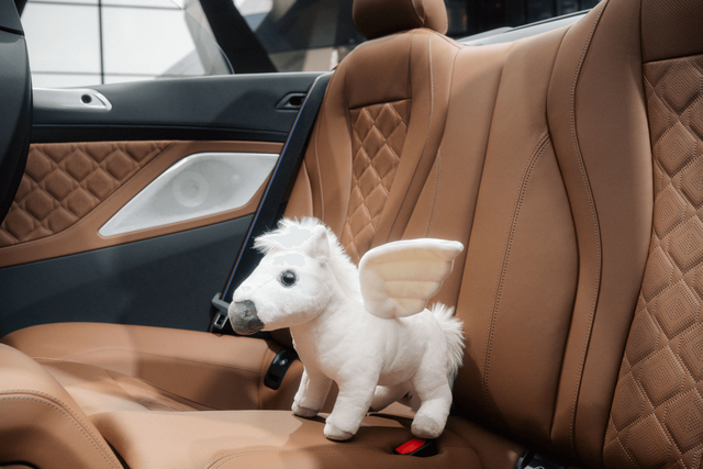 BMW Plüsch Pegasus (white)