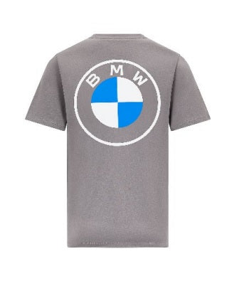 BMW T-Shirt Logo reverse Unisex (grau, SX-XXL)