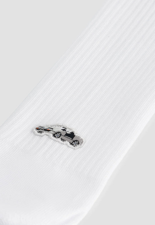 BMW Socks Z1 Pixel Patch (weiss, 35/38) (39/42) (43/46)