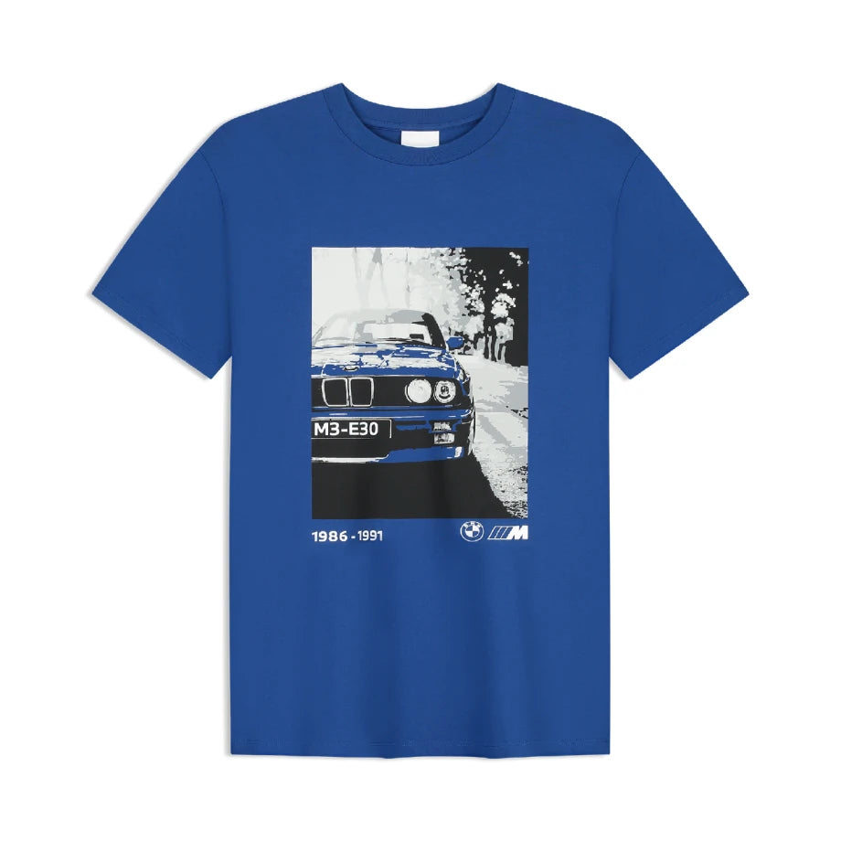 BMW M T-Shirt Grafik (blau und rot, XS-XXL