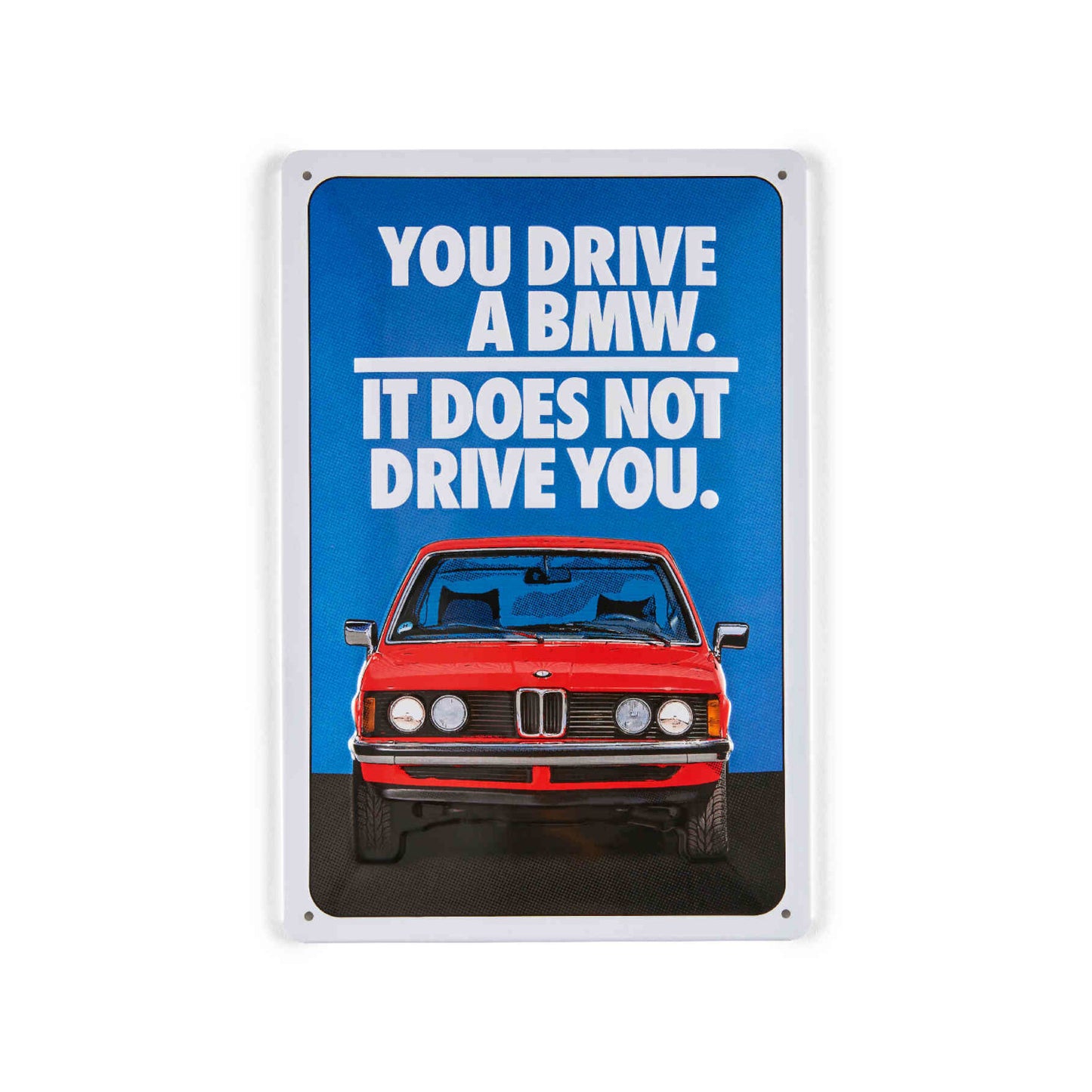 BMW Blechschild Claim (blau, 20x30)