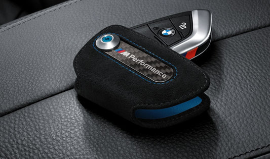 M Performance Schlüsseletui Alcantara/Carbon New Key