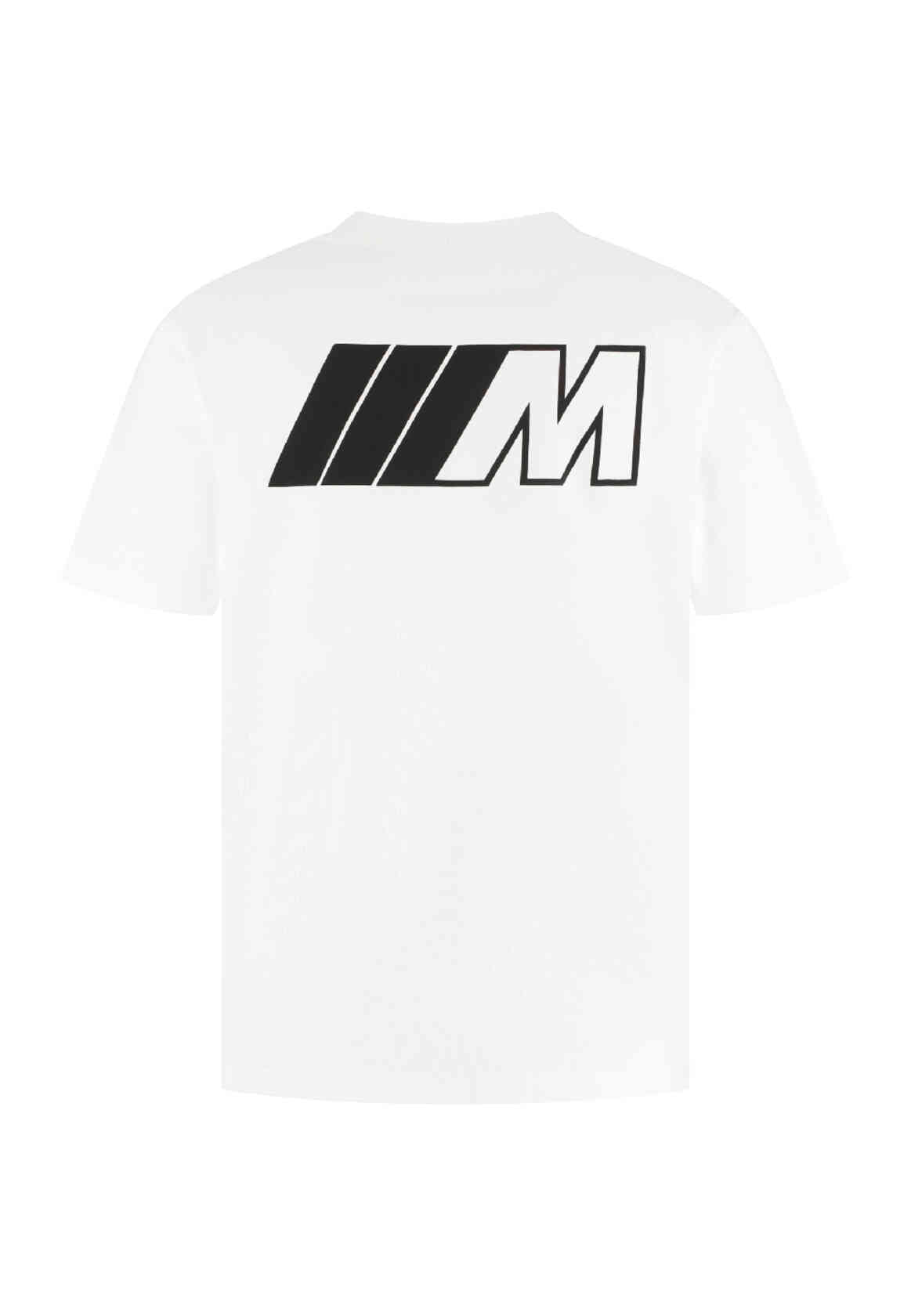 BMW M T-Shirt Logo reverse Unisex (blau und weiss, XS-XXL)