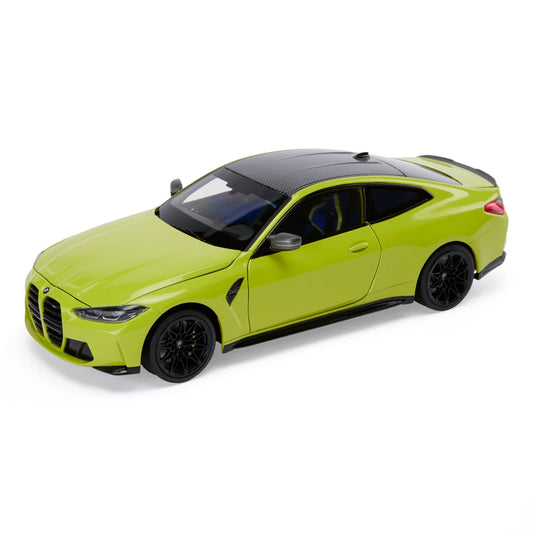 BMW Miniatur M4 (G82), 1:18 (yellow)