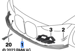 Frontaufsatz Carbon (M Performance)