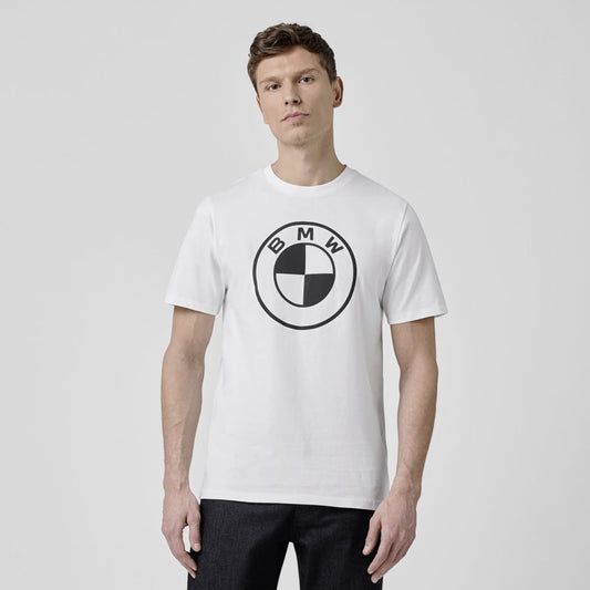 BMW T-Shirt Logo Unisex (weiss, XS-XXL)
