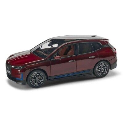 BMW Miniatur iX 1:18 (dunkel rot met)