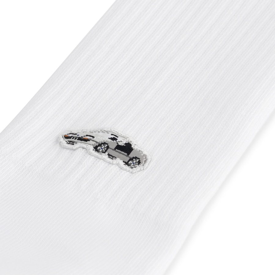 BMW Socks Z1 Pixel Patch (weiss, 35/38) (39/42) (43/46)